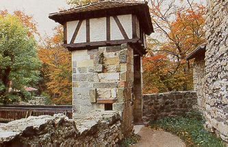 Brckenpforte auf Burg Greifenstein